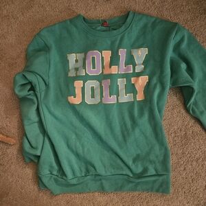 Holly jolly sweater size small